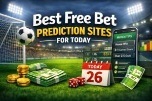 Best free bet prediction sites for today showing football betting tips, match predictions, and daily picks for bettors