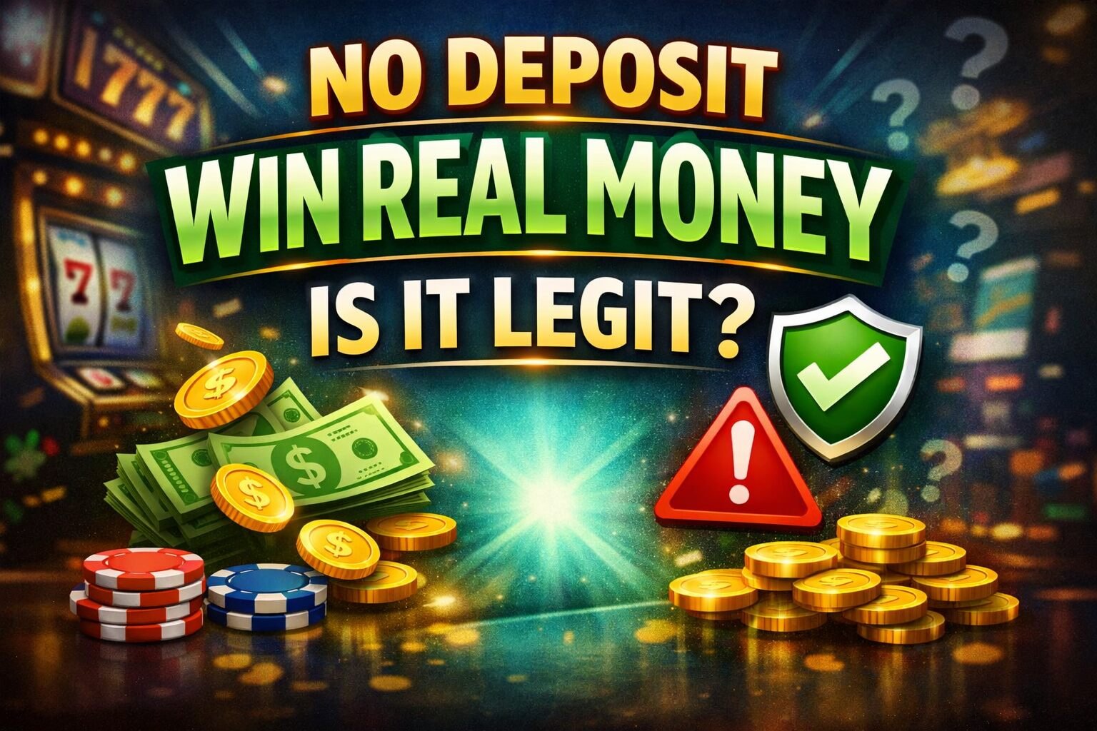 No Deposit Win Real Money, Is It Legit in 2026?