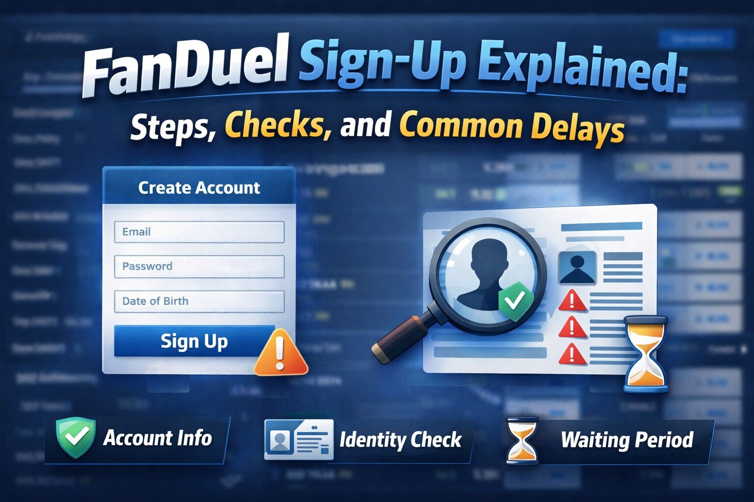 FanDuel Account Creation: From Sign-Up to Approval