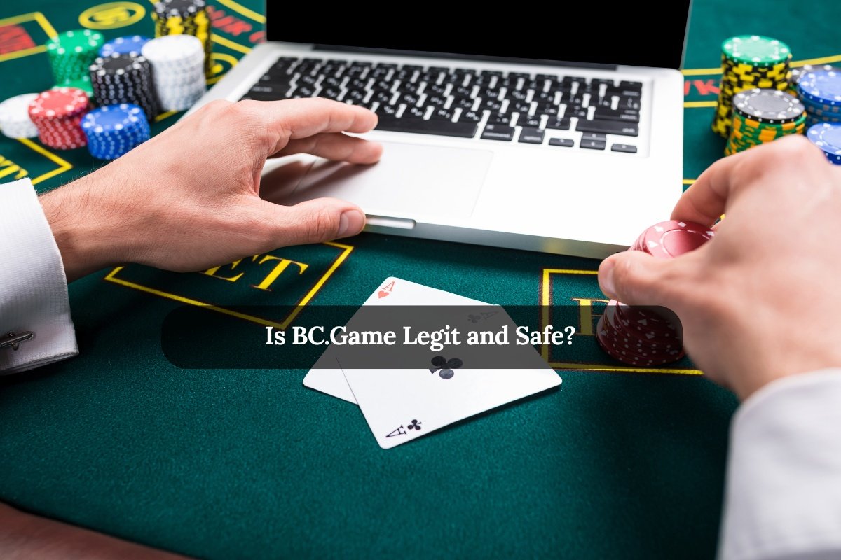 BetBuzz24 image discussing the legitimacy and safety of BC.Game for players