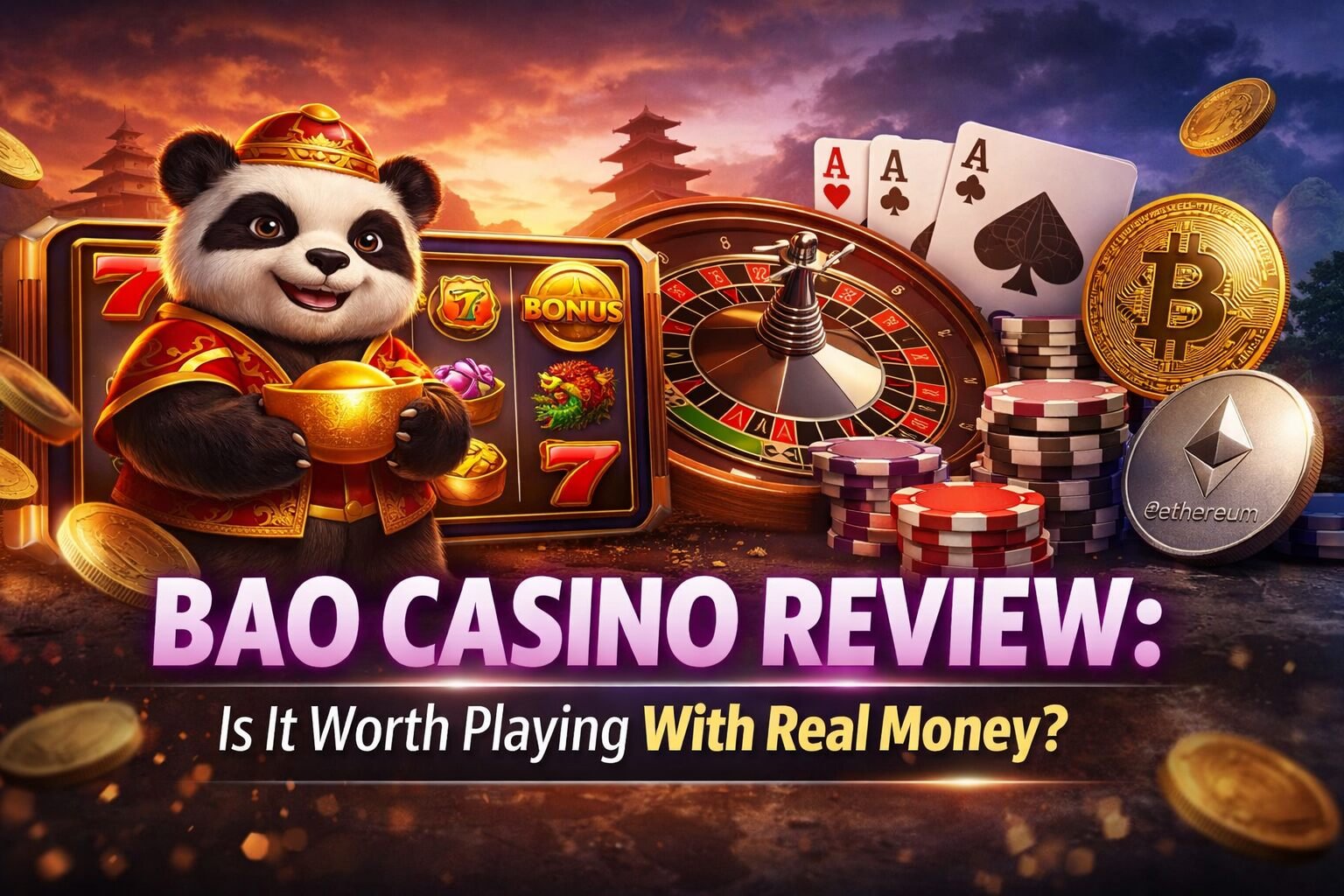 ames available at Bao Casino including slots, table games, and live casino options