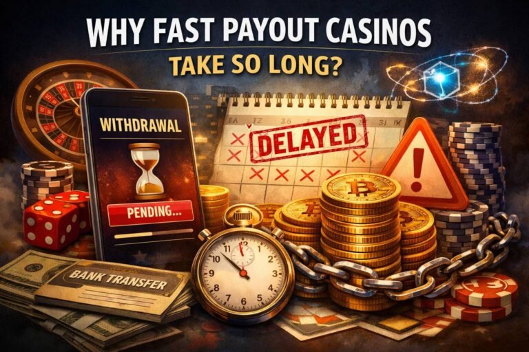 fast payout casino withdrawal delays explained