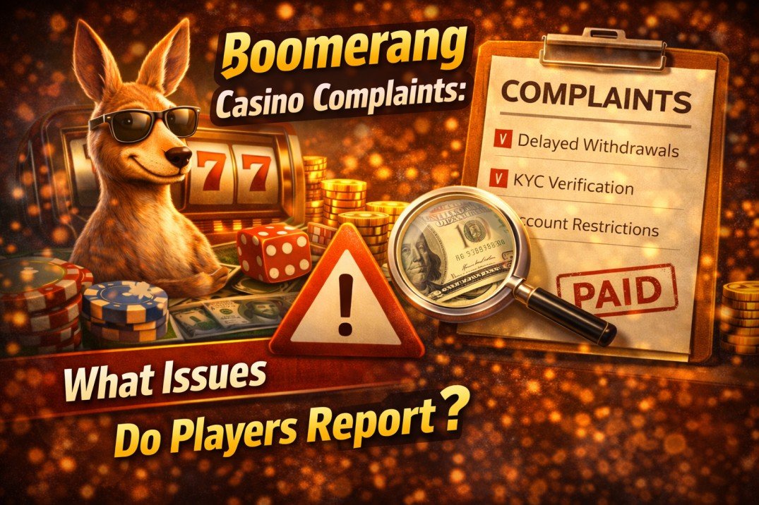 Boomerang Casino Complaints and Player Issues Overview
