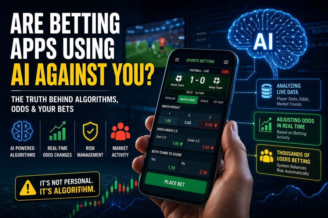 Do Betting Apps Use AI or Algorithms Against Players?