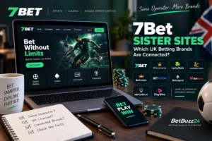 7Bet sister sites including Winomania, LuckyMate, BetCrown, BetNero and other connected UK brands