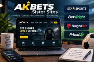 AK Bets sister sites and Playbook-related bookmakers