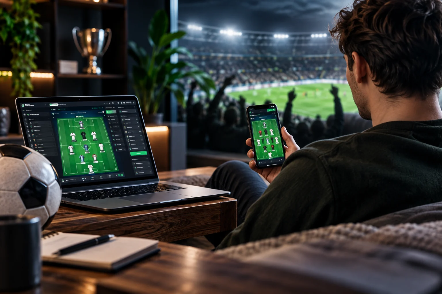 FanTeam review showing fantasy football and online sports betting
