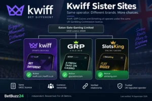 Kwiff sister sites GRP Casino and SlotsKing under Eaton Gate Gaming