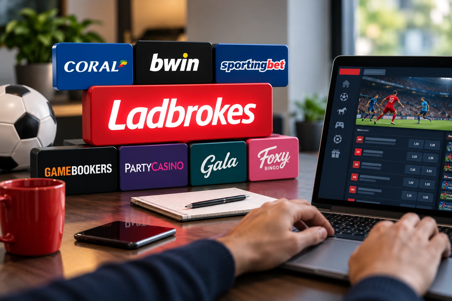 Ladbrokes sister sites including Coral, bwin and Sportingbet