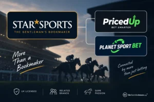 Star Sports sister sites including PricedUp and Planet Sport Bet