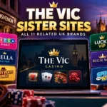 The Vic sister sites including Grosvenor Casinos, Mecca Bingo, Kitty Bingo and other UK casino brands